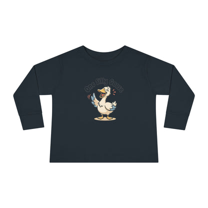 Toddler Long Sleeve Tee — One Silly Goose