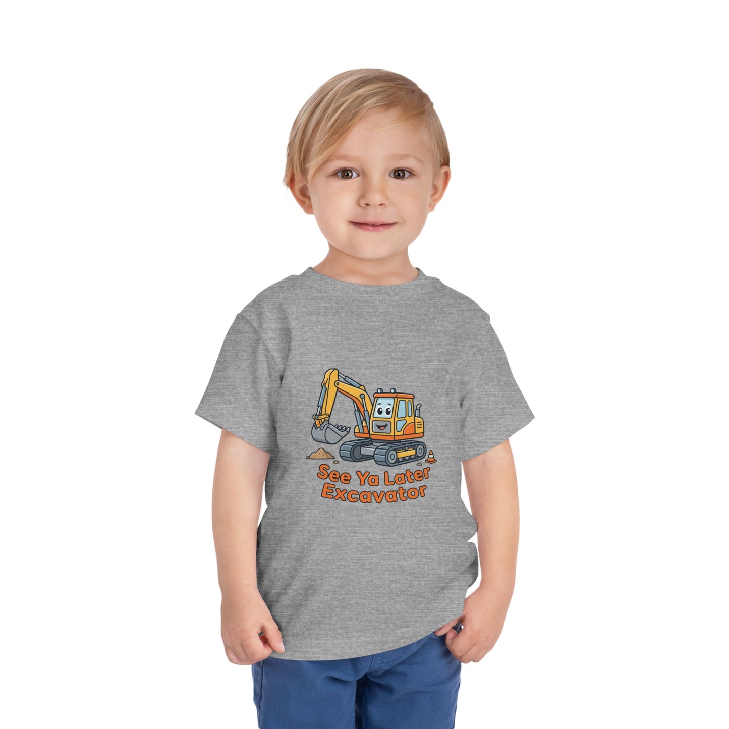 Toddler Tee — See Ya Later Excavator