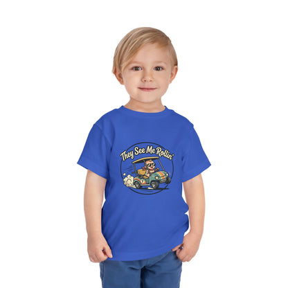Toddler Tee - They See Me Rollin'