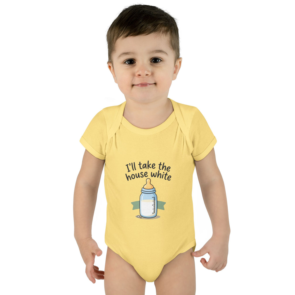 Infant Onesie - I'll Take the House White