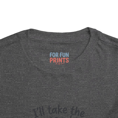 Toddler Tee - I'll Take the House White