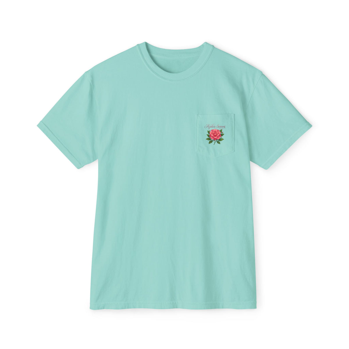 Comfort Colors SS T-Shirt *Pocket* - Azalea Season