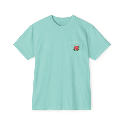 Comfort Colors SS T-Shirt *Pocket* - Azalea Season