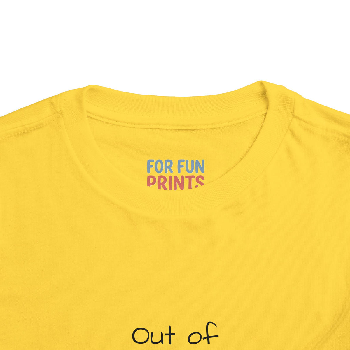 Toddler Short Sleeve Tee - Out of Mom's Place, Got my Own Crib