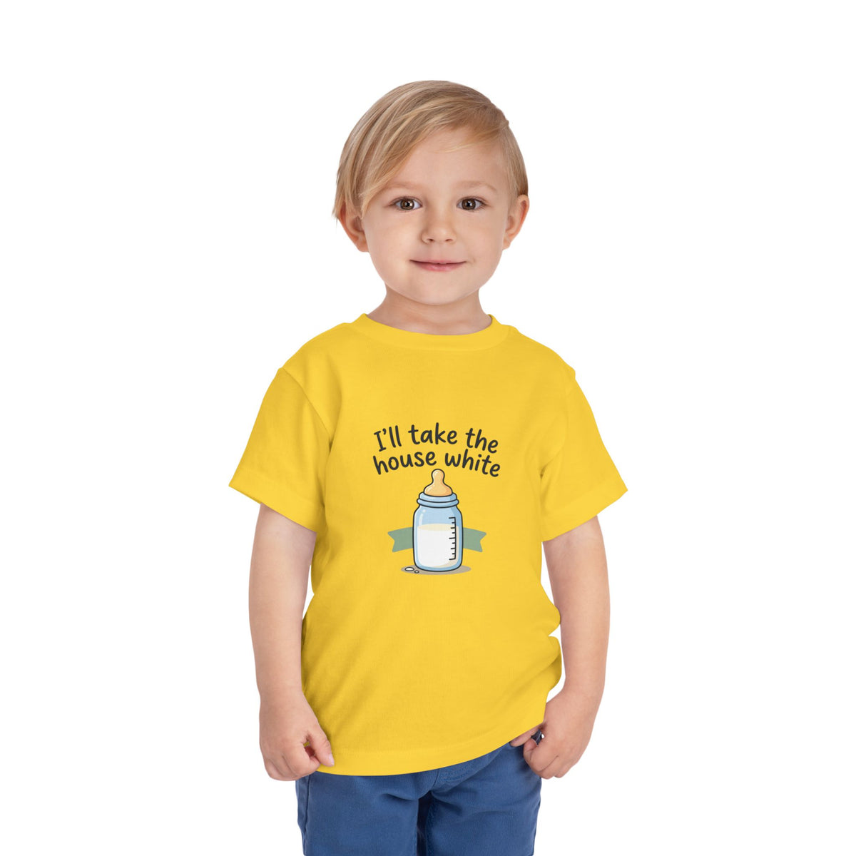 Toddler Tee - I'll Take the House White