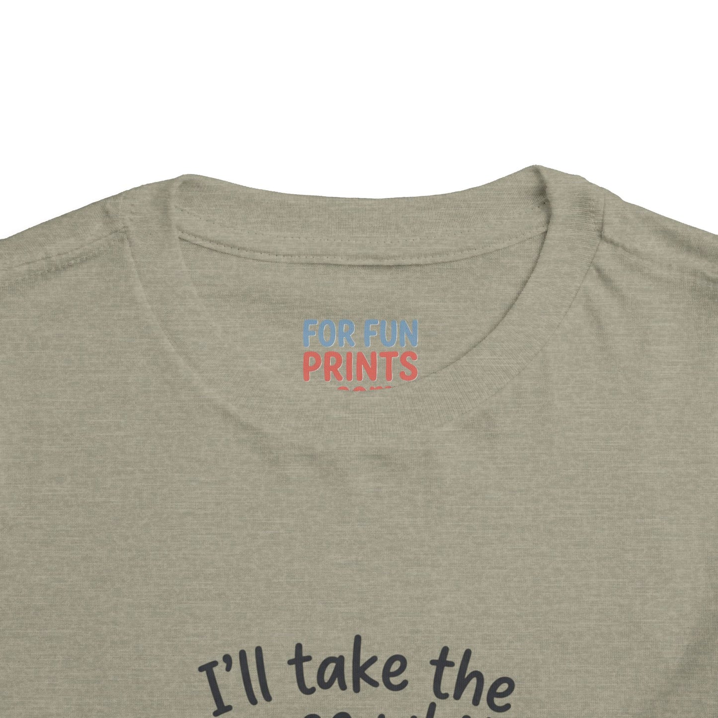 Toddler Tee - I'll Take the House White
