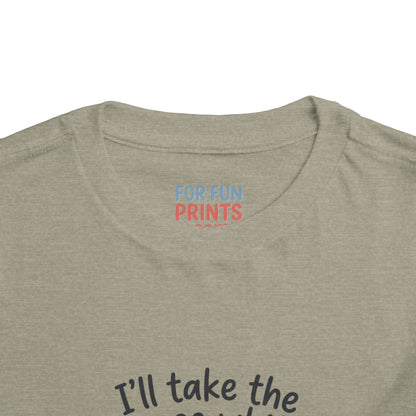 Toddler Tee - I'll Take the House White
