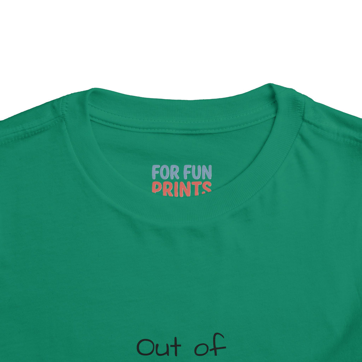 Toddler Short Sleeve Tee - Out of Mom's Place, Got my Own Crib