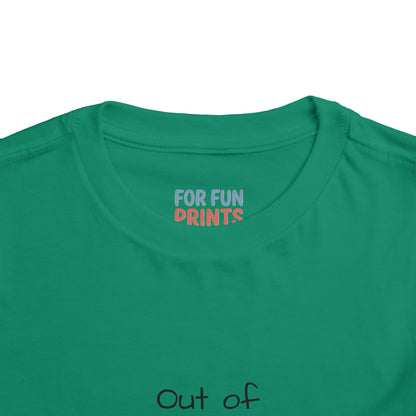 Toddler Short Sleeve Tee - Out of Mom's Place, Got my Own Crib