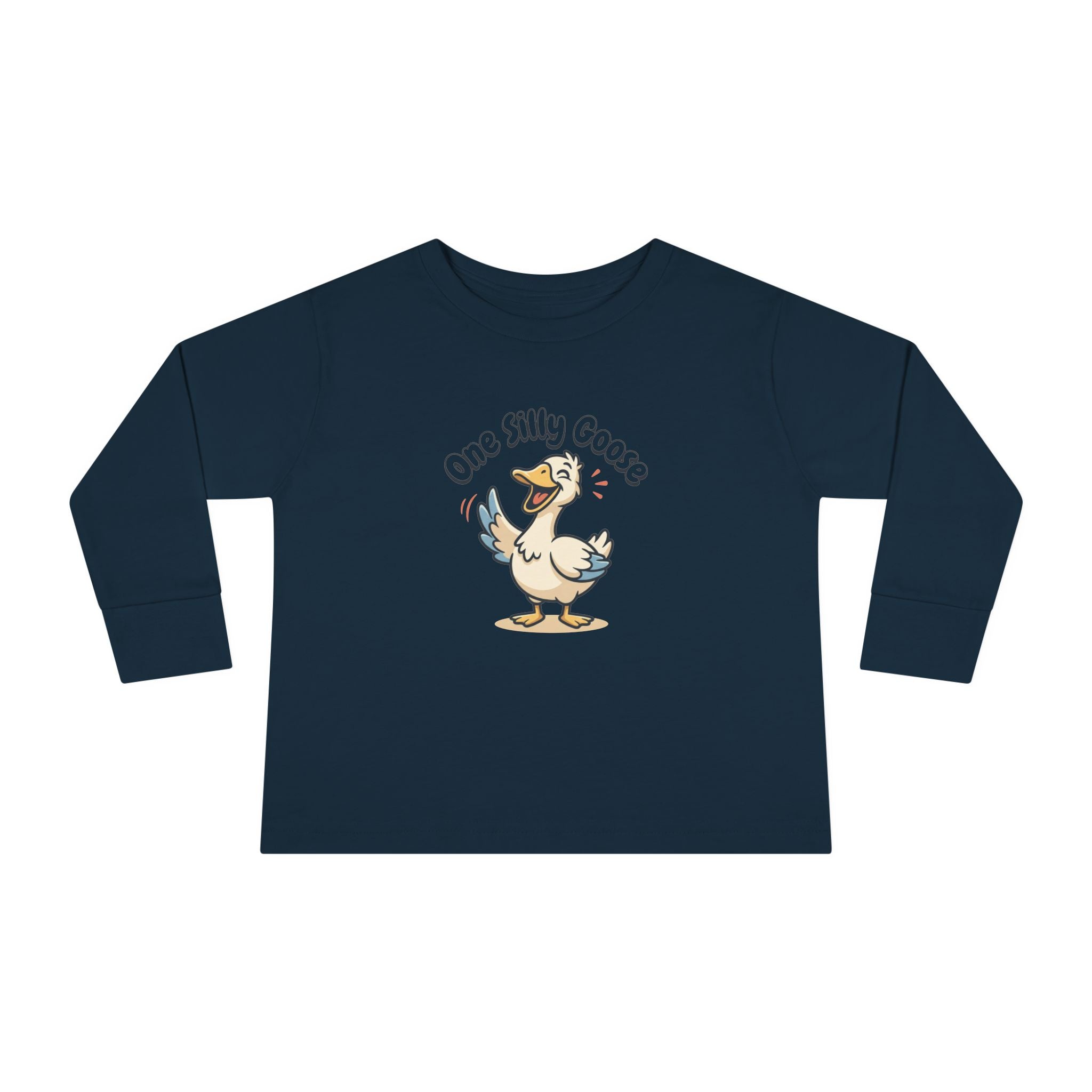 Toddler Long Sleeve Tee — One Silly Goose