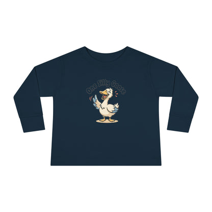 Toddler Long Sleeve Tee — One Silly Goose