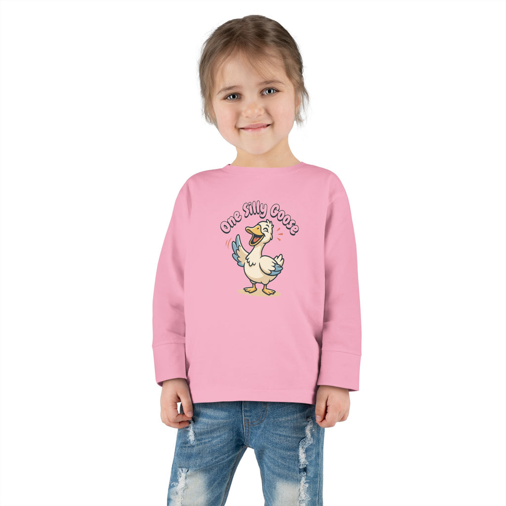 Toddler Long Sleeve Tee — One Silly Goose