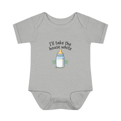 Infant Onesie - I'll Take the House White