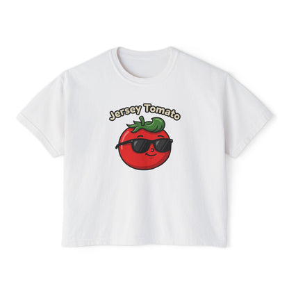 Women's SS Boxy Tee - Jersey Tomato