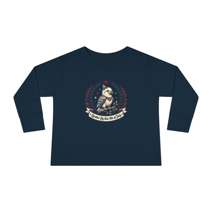 Toddler Long Sleeve Tee — Lookin' Fly This 4th of July
