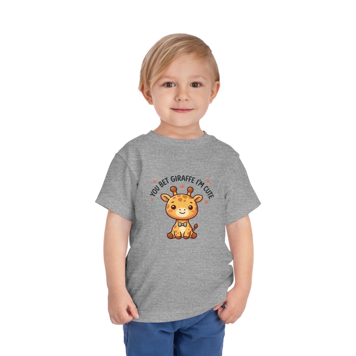 Toddler Tee – You Bet Giraffe I'm Cute