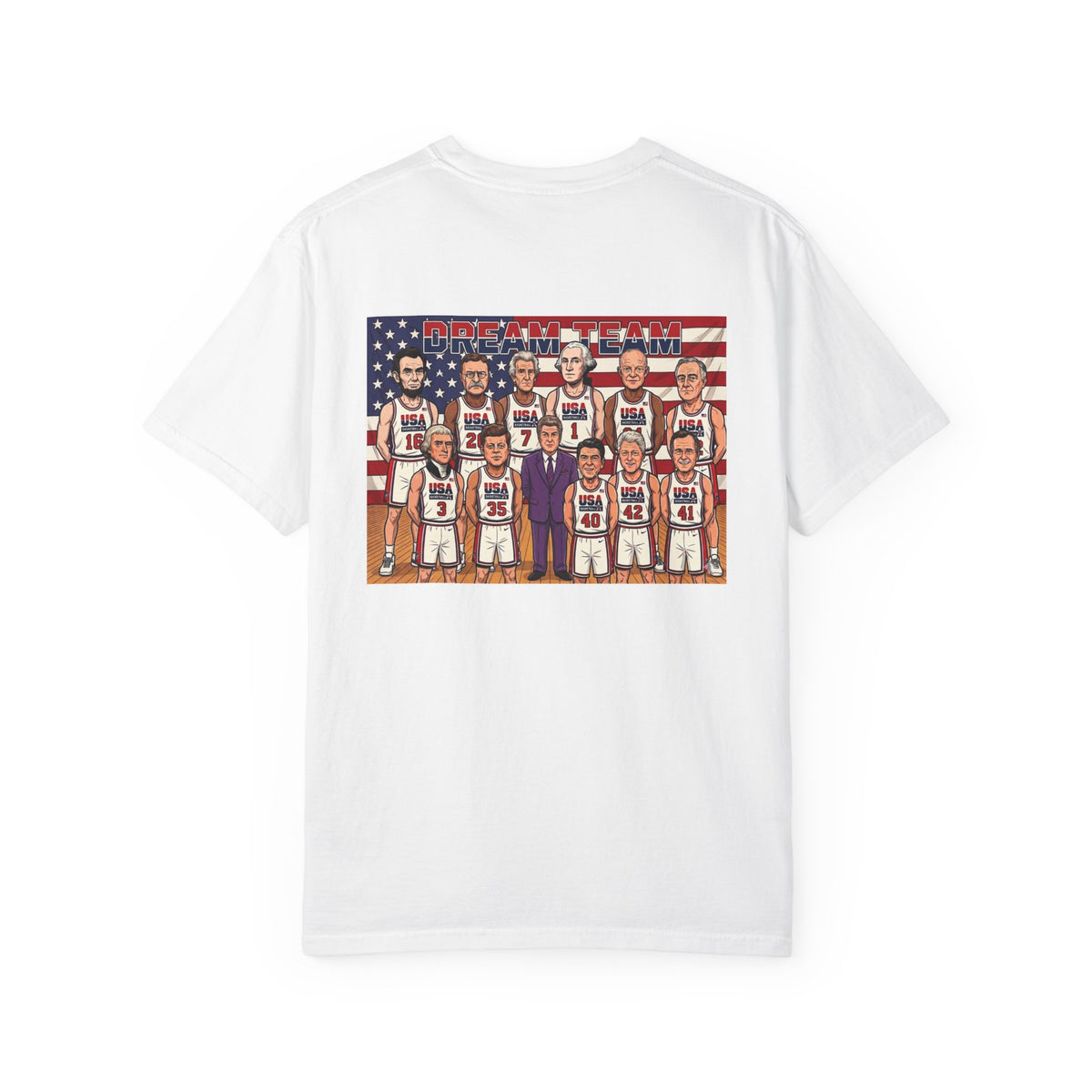 Comfort Colors SS T-Shirt *No Pocket* - Retro USA Dream Team