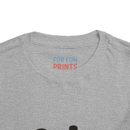 Toddler Short Sleeve Tee - Only Child Crossed Out