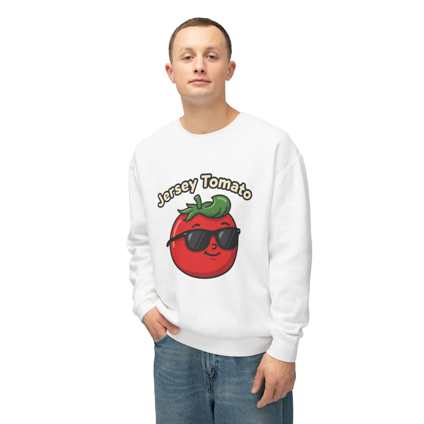 Comfort Colors Crewneck Sweatshirt - Jersey Tomato