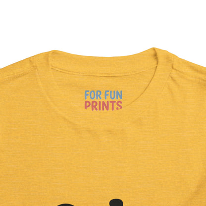 Toddler Short Sleeve Tee - Only Child Crossed Out
