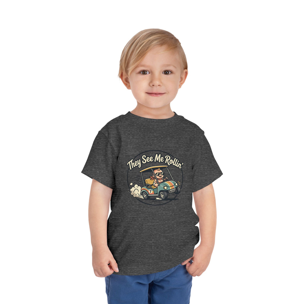 Toddler Tee - They See Me Rollin'