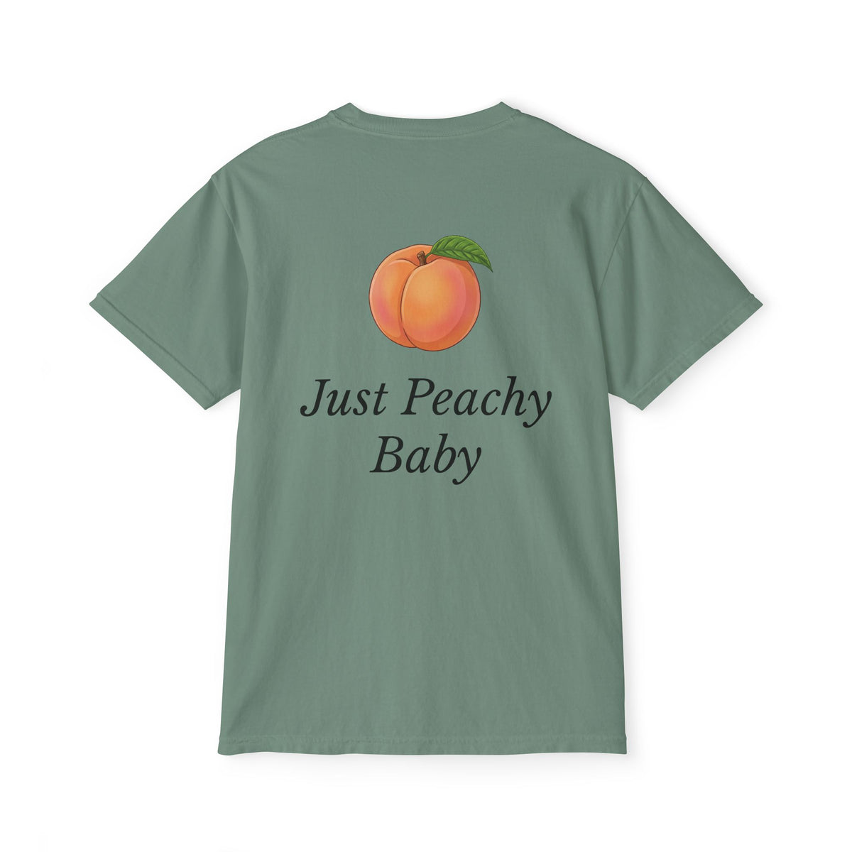 Comfort Colors SS T-Shirt *Pocket* - Just Peachy Baby