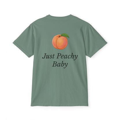 Comfort Colors SS T-Shirt *Pocket* - Just Peachy Baby