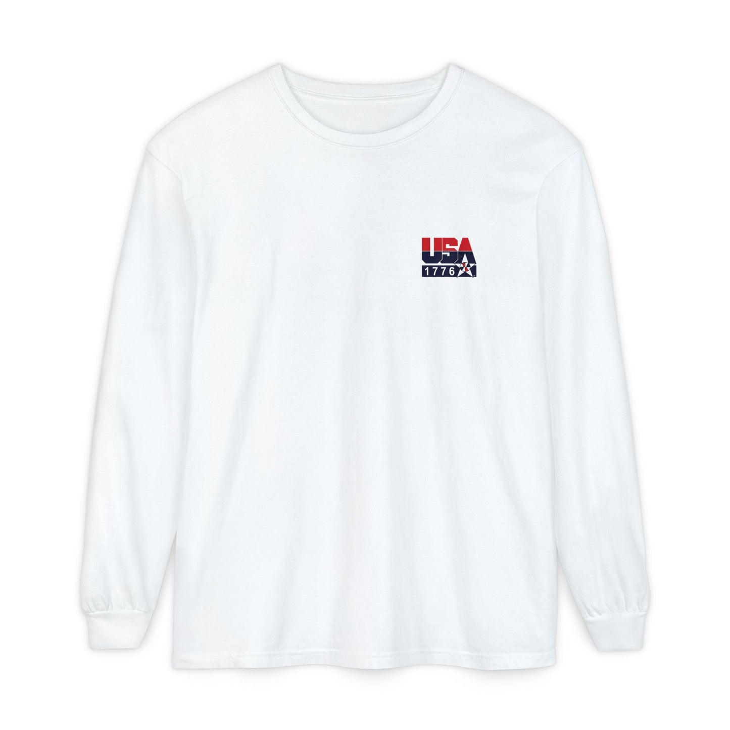 Comfort Colors LS T-Shirt *No Pocket* - Retro USA Dream Team