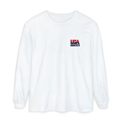 Comfort Colors LS T-Shirt *No Pocket* - Retro USA Dream Team