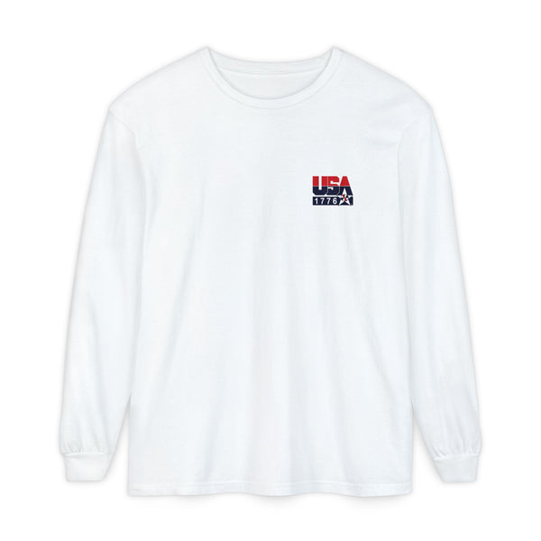 Comfort Colors LS T-Shirt *No Pocket* - Retro USA Dream Team