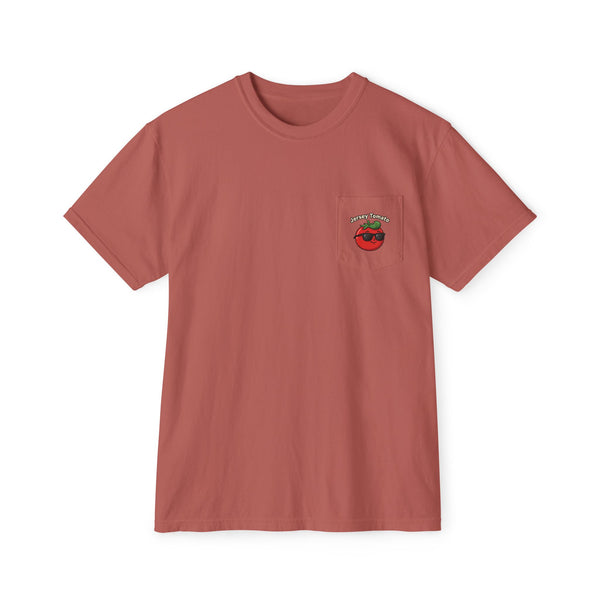 Comfort Colors SS T-Shirt *Pocket* - Jersey Tomato