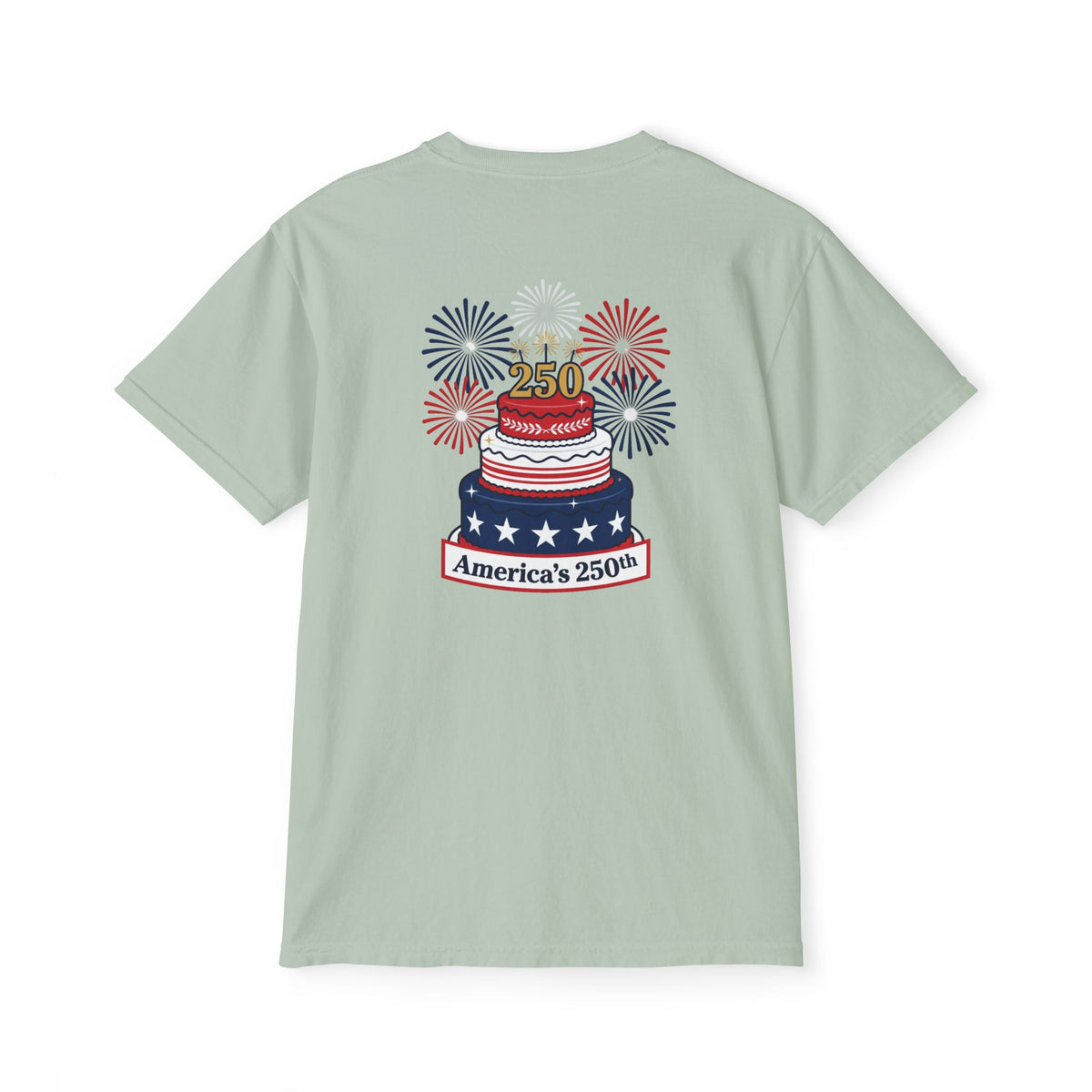 Comfort Colors SS T-Shirt *Pocket* - America's 250th Birthday