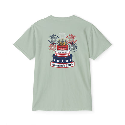 Comfort Colors SS T-Shirt *Pocket* - America's 250th Birthday