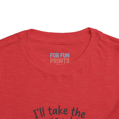 Toddler Tee - I'll Take the House White