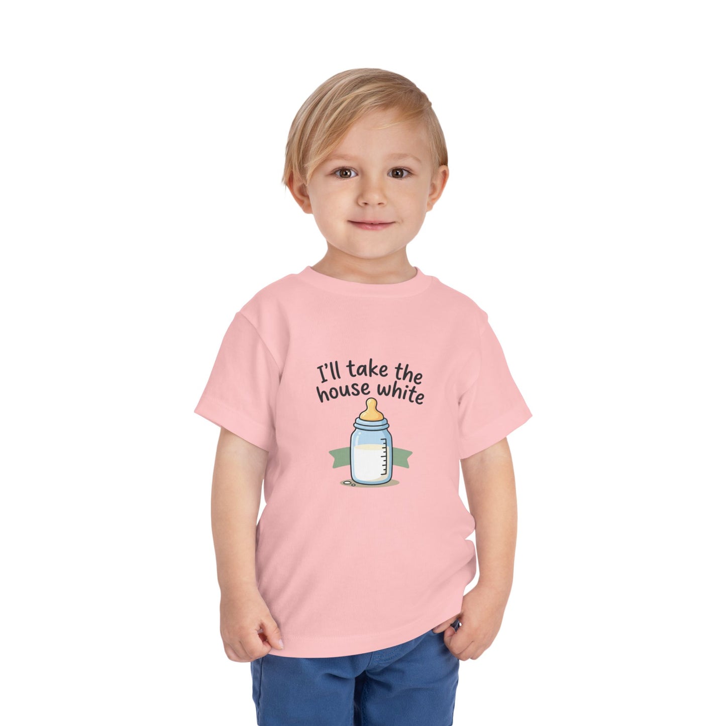 Toddler Tee - I'll Take the House White