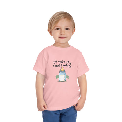 Toddler Tee - I'll Take the House White