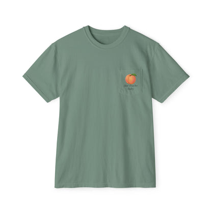 Comfort Colors SS T-Shirt *Pocket* - Just Peachy Baby