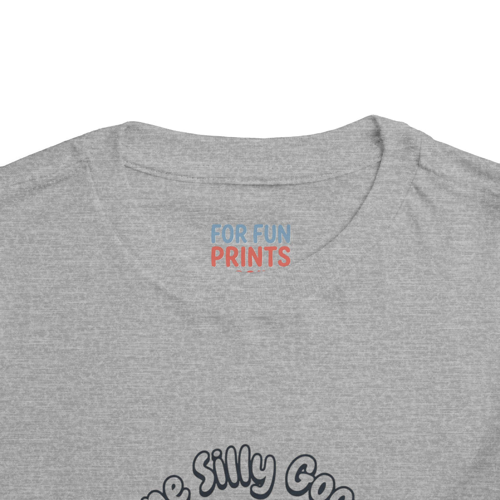 One Silly Goose Toddler Tee — Cute Cartoon Baby Goose Shirt