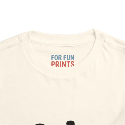 Toddler Short Sleeve Tee - Only Child Crossed Out