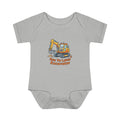 See Ya Later Excavator Baby Bodysuit — Cute Construction Crew Infant Onesie