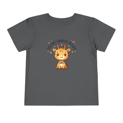 Toddler Tee – You Bet Giraffe I'm Cute