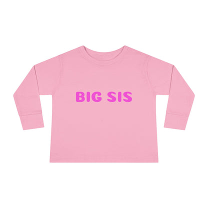 Toddler Long Sleeve Tee - BIG SIS