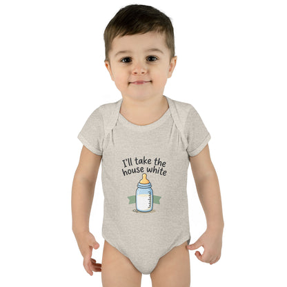 Infant Onesie - I'll Take the House White