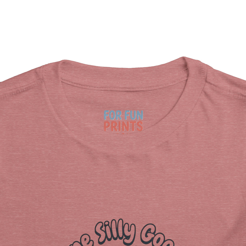 One Silly Goose Toddler Tee — Cute Cartoon Baby Goose Shirt