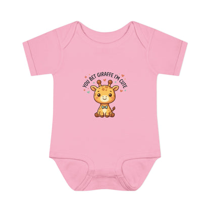 Infant Onesie - You Bet Giraffe I’m Cute