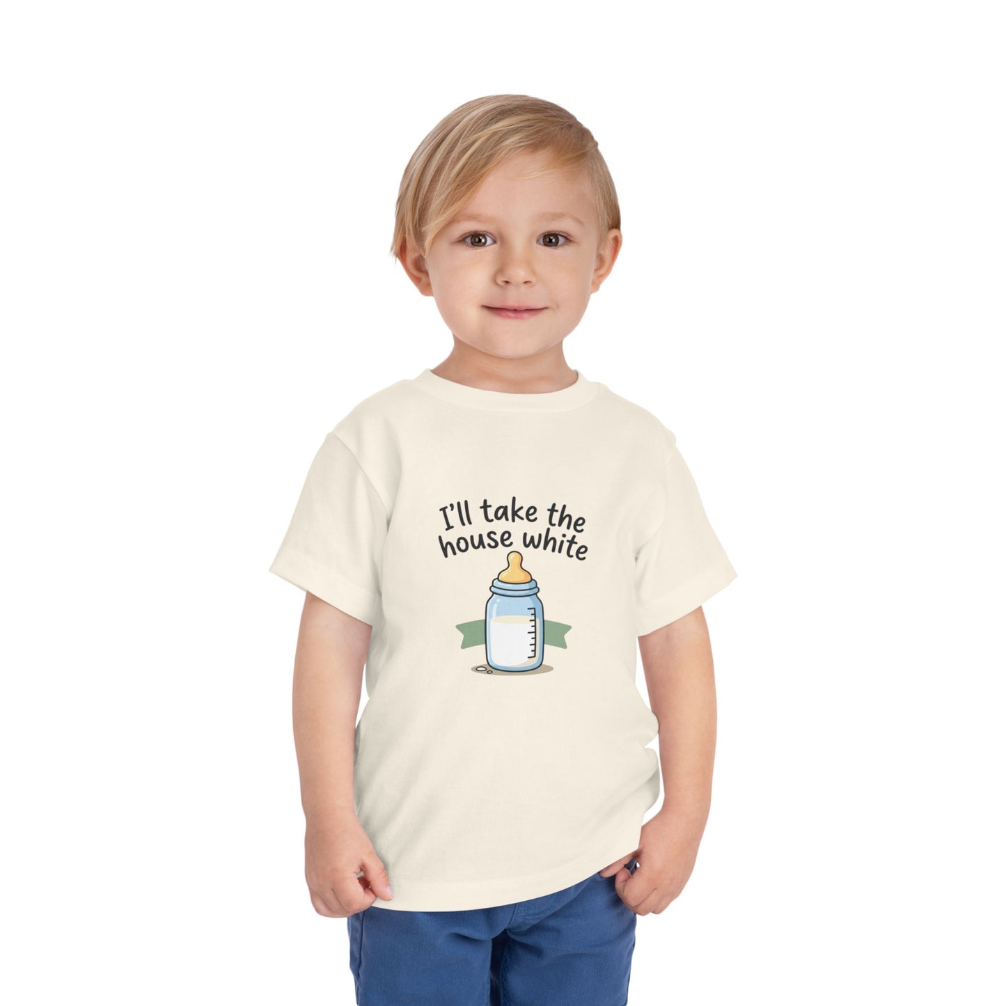 Toddler Tee - I'll Take the House White
