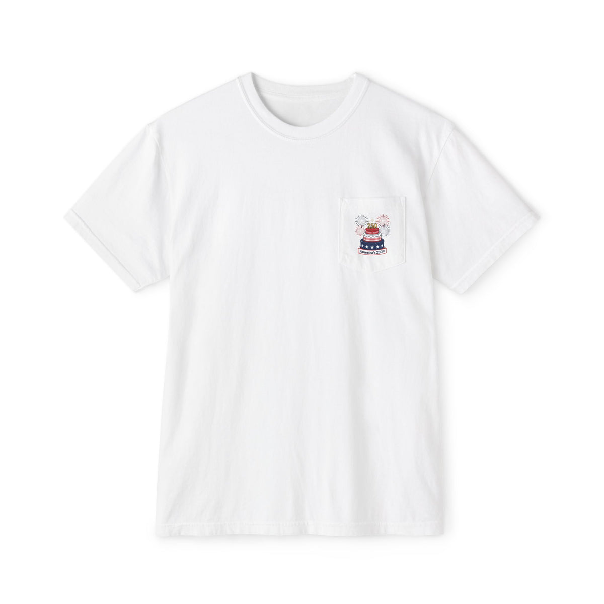 Comfort Colors SS T-Shirt *Pocket* - America's 250th Birthday