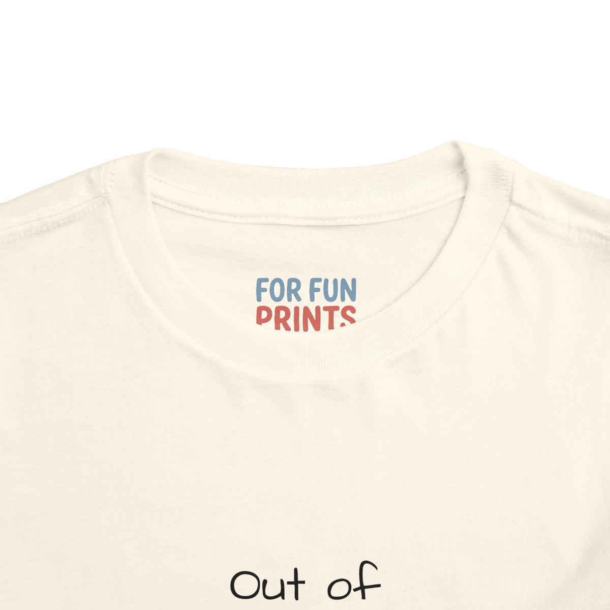 Toddler Short Sleeve Tee - Out of Mom's Place, Got my Own Crib