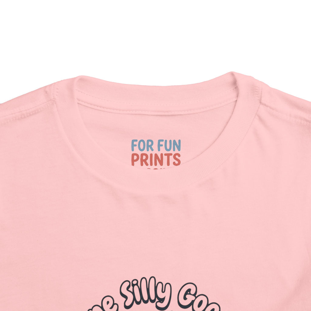 One Silly Goose Toddler Tee — Cute Cartoon Baby Goose Shirt