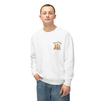 Comfort Colors Crewneck Sweatshirt - Boys of Summer Golden Retrievers